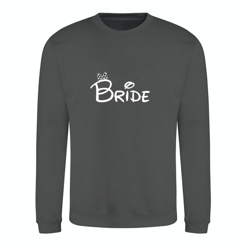 Sweatshirt Bride Hen Do Marriage Wedding Party Gift Print Unisex Sweater Jumper - Picture 8 of 25