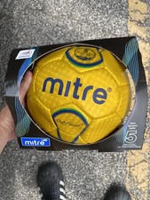 Balón de fútbol Mitre - Talla 5 Copa Final Amarillo/Dorado Nuevo en caja