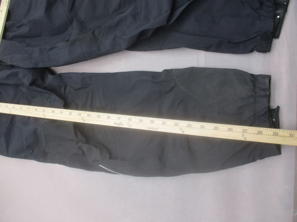 NOVARA Size M Men BLK Stretch Waist Drawstring Windproof Cycling Track Pants 780 - Image 4 of 4