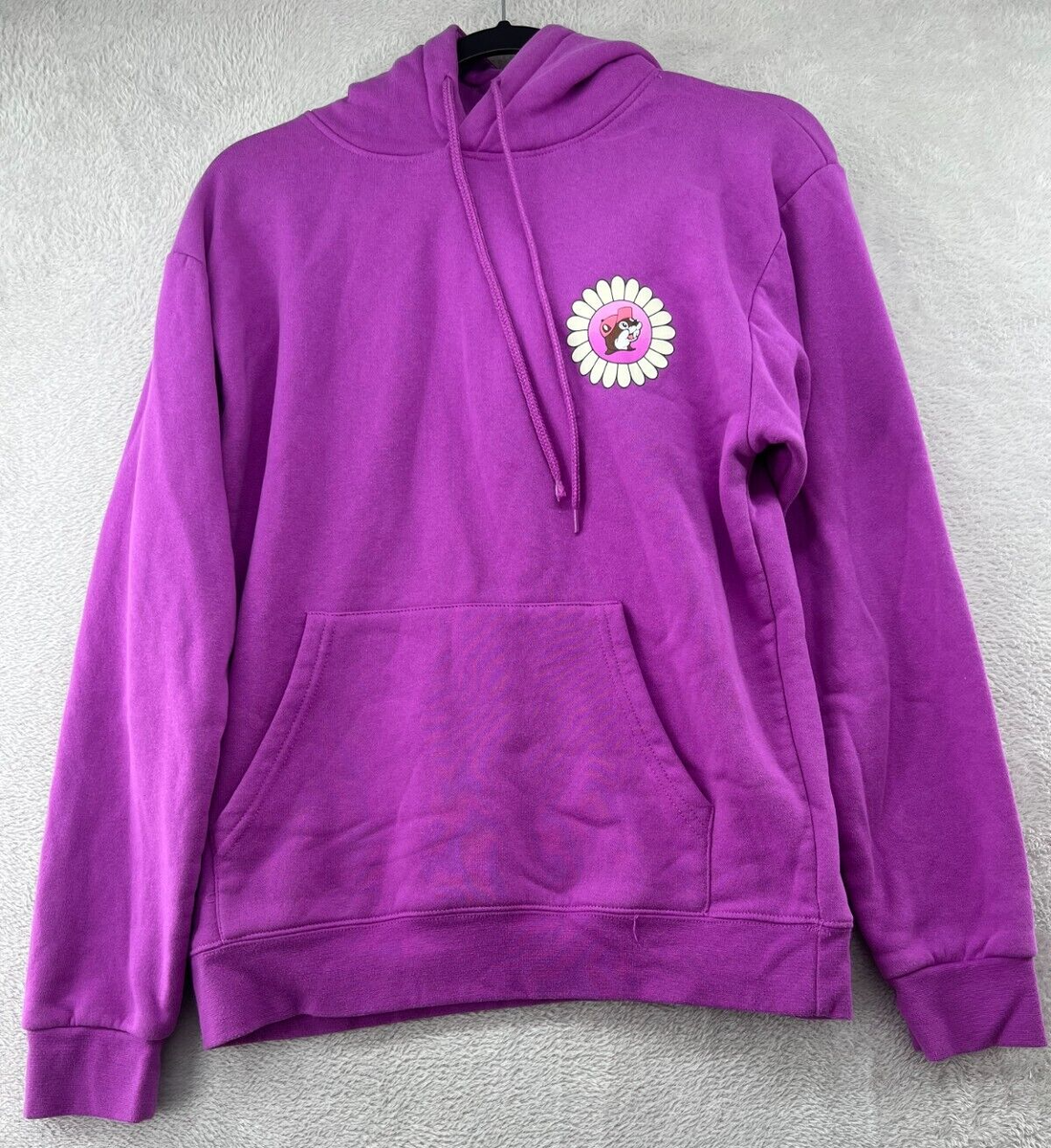 Buc-ee's Sweatshirt Womens SM Purple Make A Difference