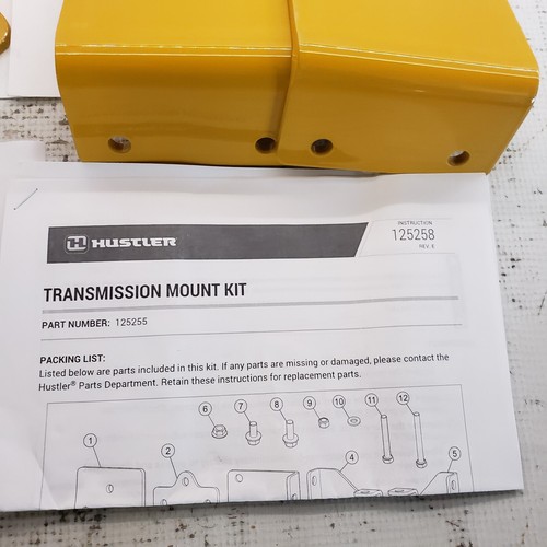 125255 Hydro Getriebe Halterungen Kit für Hustler Zero Turn Mäher Raptor - Bild 3 von 7