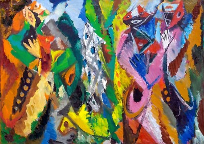 1474 - Moon Radiance by Oscar Bluemner - Giclée Fine Art Print