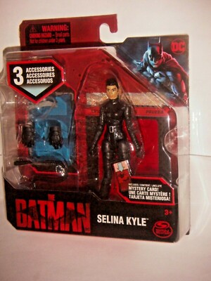 DC  The Batman  Selina Kyle  Action figure plus Mystery Card  Spinmaster Toys