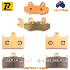 FRONT+REAR Sintered Brake Pads For TRIUMPH Sprint ST 1050 Vin 208167 2005-2010