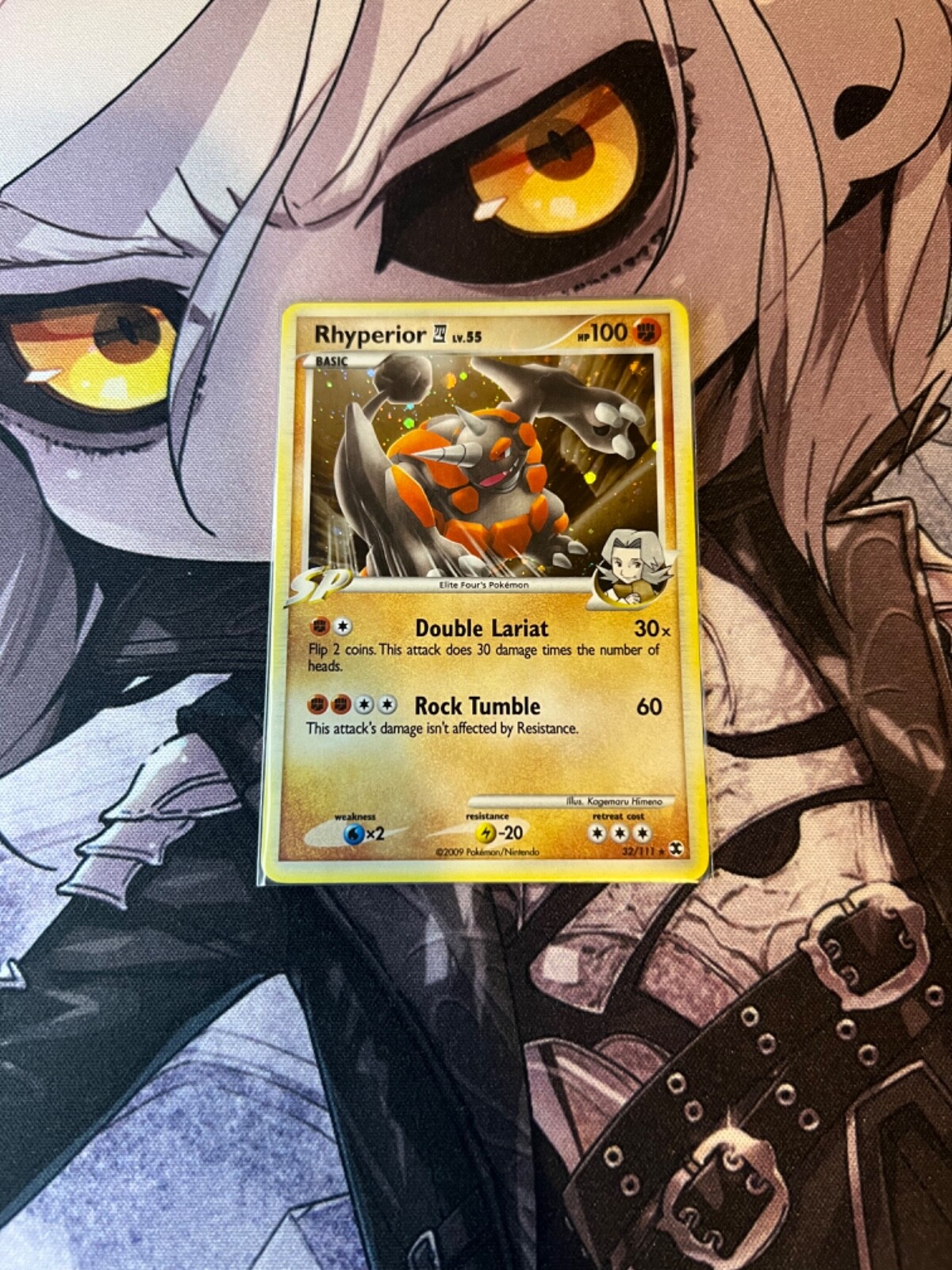 Rhyperior 4 - 32/111 - Cosmos Holo Drill Point Theme Deck Exclusive LP