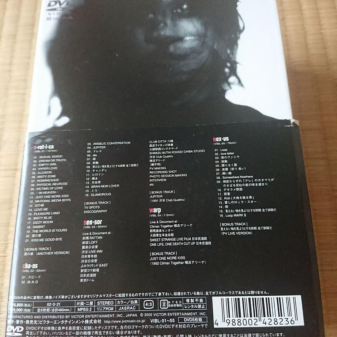 BUCK-TICK B-T Picture Product DVD BOX Limited Edition BUCK-TICK B-T Picture Product DVD BOX Limited Edition