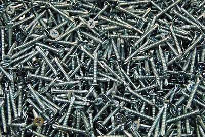 (1000) Phillips Bugle Head #8 x 1-1/4 Self-Drilling Tek Screw Zinc Plated