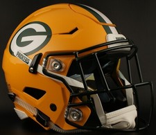GREEN BAY PACKERS NFL Riddell SPEEDFLEX Authentic Gameday Football Helmet