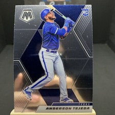 2021 Panini Mosaic Base #209 Anderson Tejeda - Texas Rangers RC