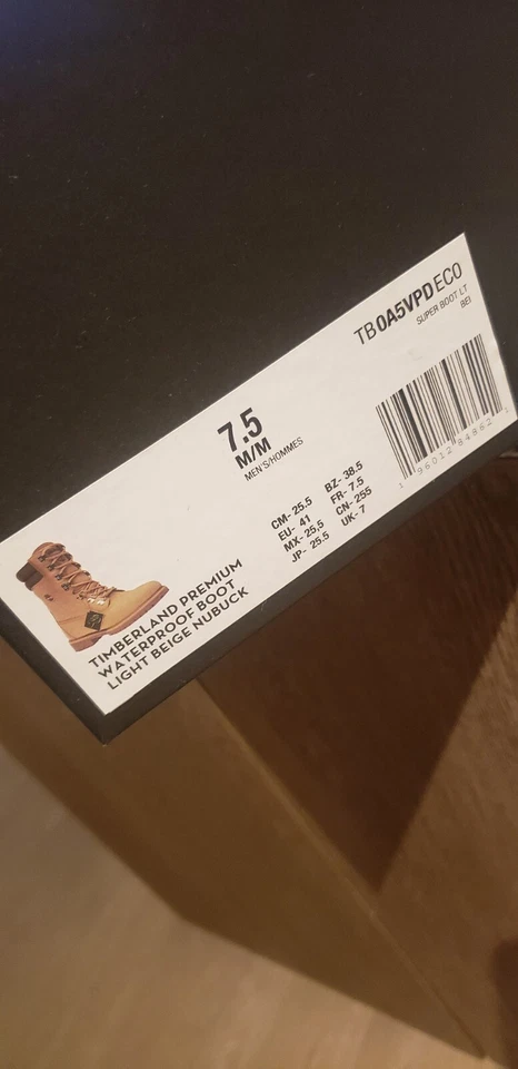 Timberland Premium Impermeable Beige Claro Nubuck - Edición 50 Aniversario Dorado Foto 2 de 4