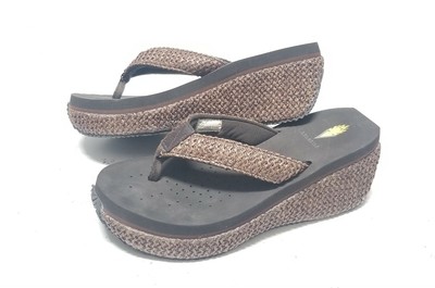 volatile flip flops size 9