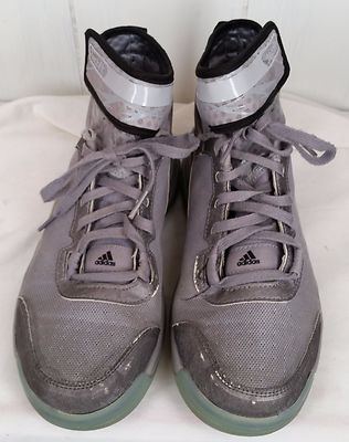 New NWB Mens‎ Adidas Dual Threat Gray Basketball Shoes Sneakers Size 11 M adidas Dual Threat BB - WearTesters main image 3