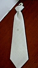 TIE TREE~Silver CLIP ON TIE with TIE TACK~NWT