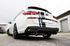 Fox Duplex Auspuff Sportauspuff Komplettanlage für Hyundai i30 PDE Kombi 1,4l