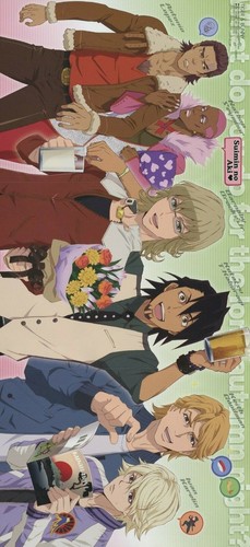 Póster Promo Tiger & Bunny Anime Kaburagi T Kotetsu Barnaby Brooks Jr. Keith - Imagen 2 de 2