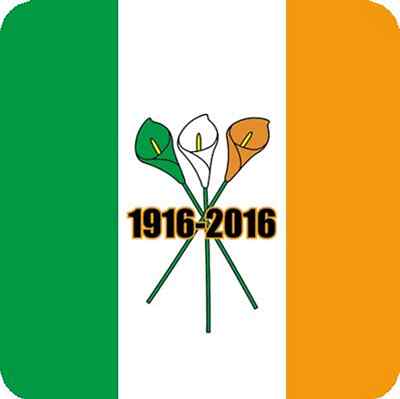 Kühlschrankmagnet Ostern Aufstieg Irland Aluminium Quadratisch Traumhaft Souvenir
