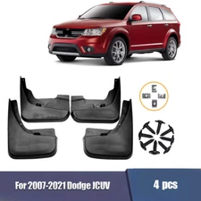 Mud Flaps Splash Guard for Dodge JCUV 2007-2021 Mudguards Fenders Journey