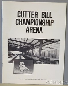 Cutter Bill Championship Arena Vintage Reprint 1967 Quarter Horse Journal
