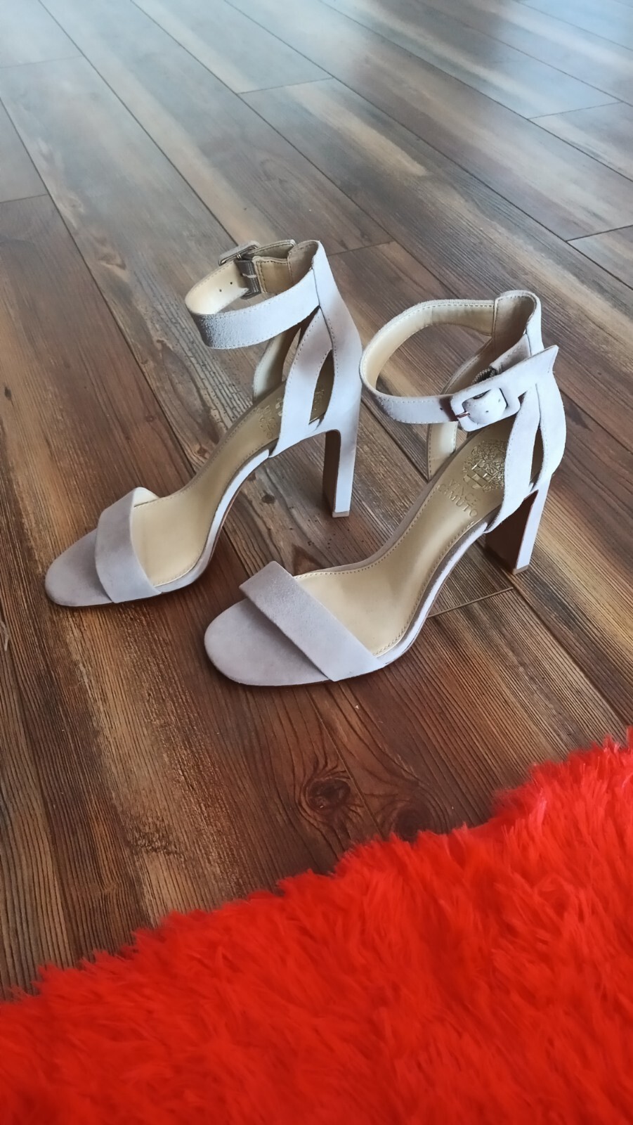 Vince Camuto Womens Bevvyn Sandals Strappy Golden yellow High Heels Shoes  7.5 | eBay