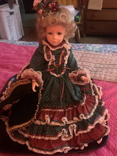 Vintage 1990’s Susan Gibson Limited Edition Christmas Doll