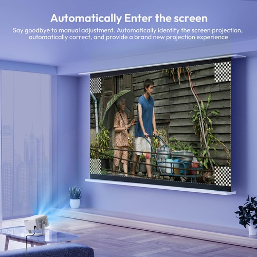 4K Officially-Licensed Netflix Projector Home Theater Portable WiFi Bluetooth US - Picture 5 of 13