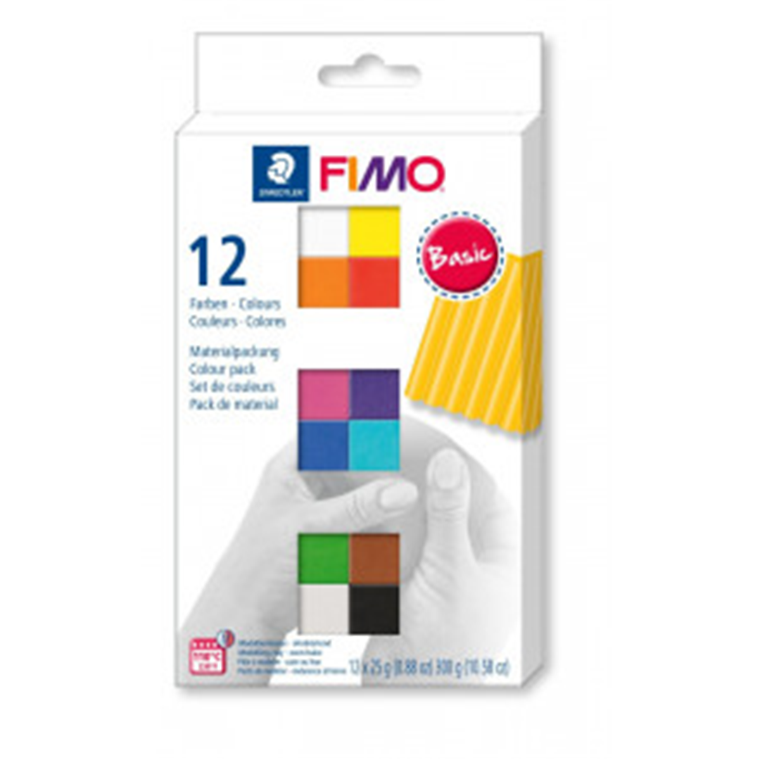 Set  Colour Pack Pezzi 12 Basic | Fimo