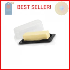 Signoraware Butter Dish with Lid -Butter Keeper Container with Clear Lid for Cou