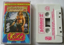 Sinclair ZX Spectrum 48K Game - BARBARIAN 2 - Kixx - Tested & Working