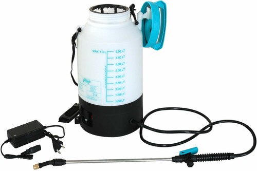 KYNAST 5 Liter Akku Drucksprüher Garten Giftspritze Unkraut