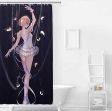 Move Yourself Around 3D Shower Curtain Polyester Bathroom Decor Waterproof