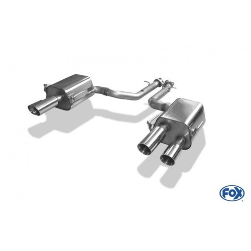Fox Duplex Scarico Sportivo IN Acciaio Inox Lexus RC F 5.0l 351kW Dx ...