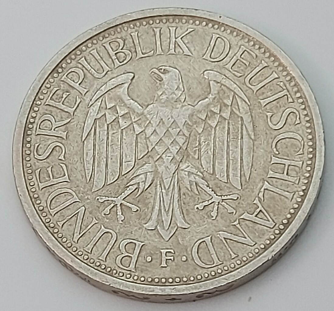 1 Deutsche Mark 1979. F, Germany vintage coins, 1 Deutsche Mark (1