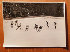 Switzerland v Czechoslovakia Zurich 1939 Ice Hockey World Championships photo