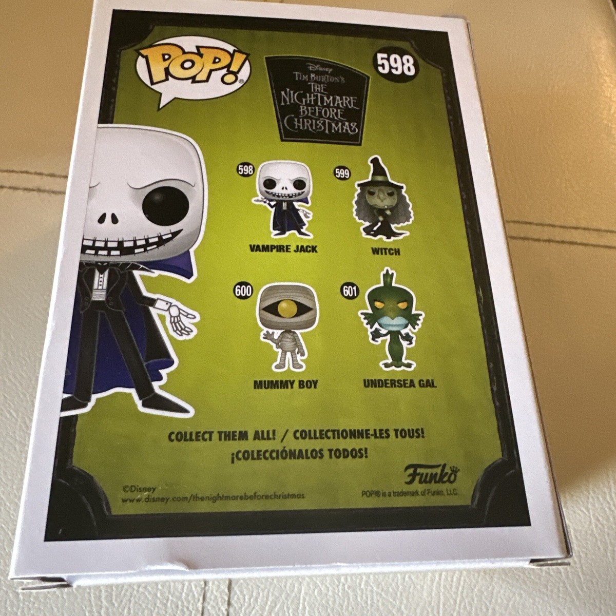 Funko POP! #598 Vampire Jack - The Nightmare Before Christmas 