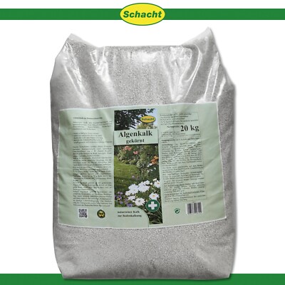 Schacht 20 kg Algenkalk Granulat Strkung Pflege Naturprodukt Dnger  Hilfsmittel | eBay.de