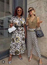 ZARA NWT WOMAN MIDI BELTED PRINTED DRESS PAISLEY MEDIUM