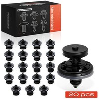 Frankberg 20X NYLON-CLIP Schwarz StoßFÄNger Passend FüR Audi A4 A6 VW Caddy Craf