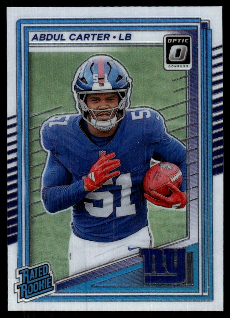 Abdul Carter Panini Donruss Optic #300 Base