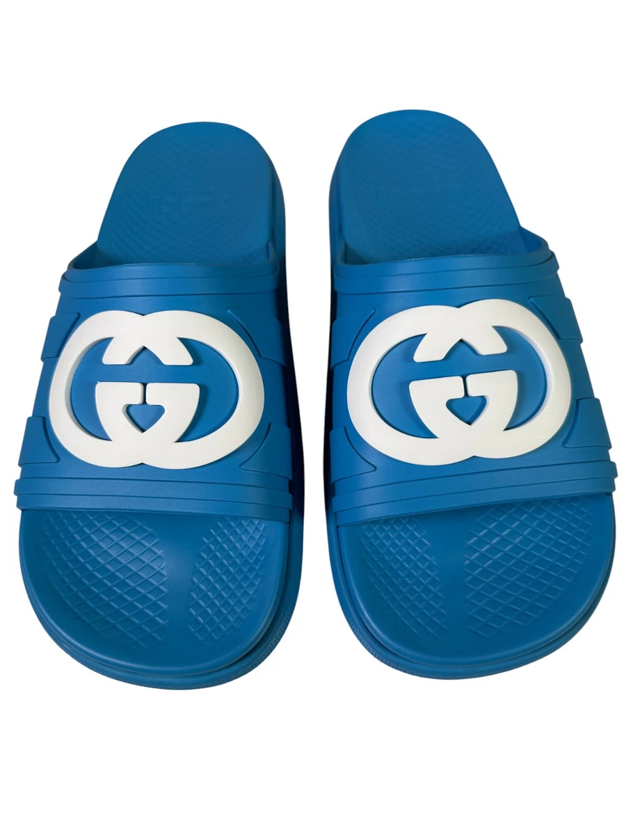 Gucci Blue Sandals for Men for sale | eBay