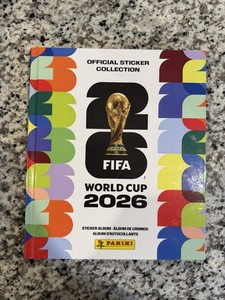 Panini FIFA World Cup 2026 Official Sticker Collection Empty Sticker Album