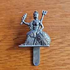 Royal Norfolk Regiment Small Pattern Cap Badge 28mm x 32mm 