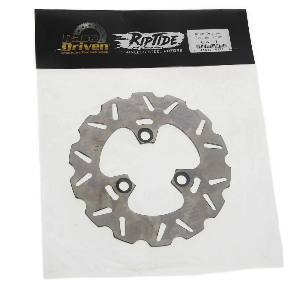 Disco x2 rotores de freio dianteiro RipTide 2010 - 2012 Honda TRX450R TRX 450R TRX450ER - Imagem 2 de 3