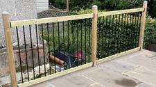 3x2 Wood Brackets for Decking Palestraids Garden Fence Brackets