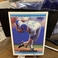 1992 Donruss John Barfield Texas Rangers #168