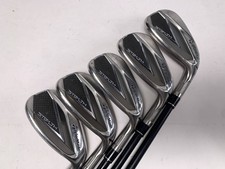 TaylorMade Stealth Iron Set 8-PW GW SW KBS Max Graphite Iron 45 Senior RH
