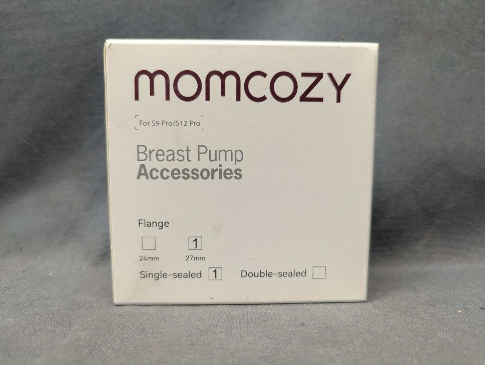 Momcozy 27mm Single Sealed Breast Pump Flange for S9 Pro S12 Pro-image