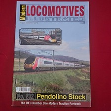 Modern Locomotives Illustrated Aug-Sept 2018 (1212) Issue 232 Pendolino Class 39