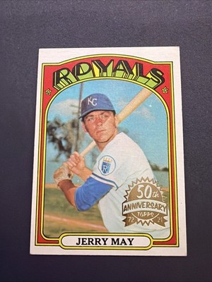 2021 Topps Heritage - 1972 Topps 50th Anniversary Buybacks Jerry May #109