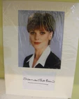 James Bond The World Is Not Enough Autograph A5 Samantha Bond as Miss Moneypenny