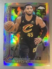2025-26 Topps Chrome Basketball Donovan Mitchell Refractor